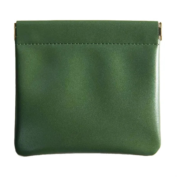 Leather Squeeze Coin Purse