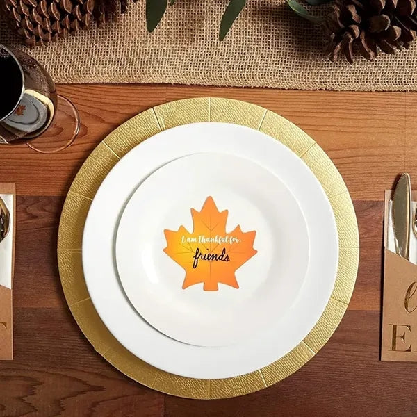 Thankful for Table Place Leaf Cards