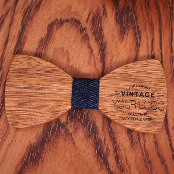 Wooden Bow Tie