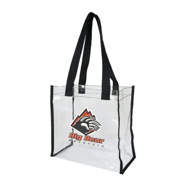 Clear Vinyl Stadium Tote