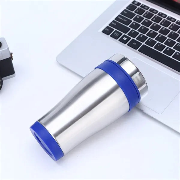 15oz Car Cup Layer Vacuum Portable Thermos Mug Outdoor
