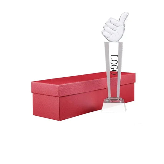 Creative Engraved Crystal Trophy
