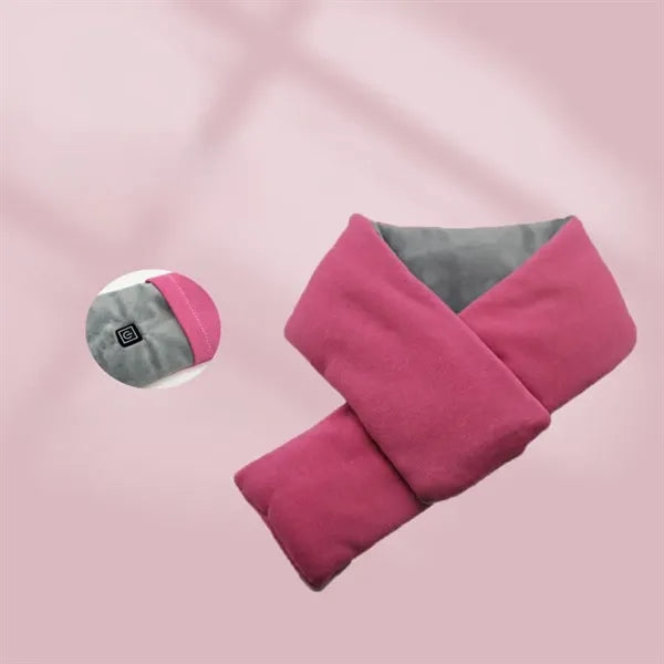 Portable Outdoor Winter Scarf Neck Heating Pad Soft Warmer