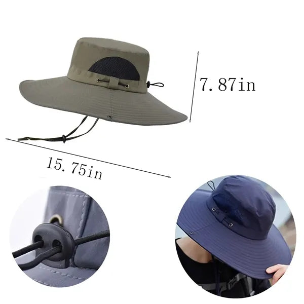 Outdoor Fishing Sun Protection Hiking Hat
