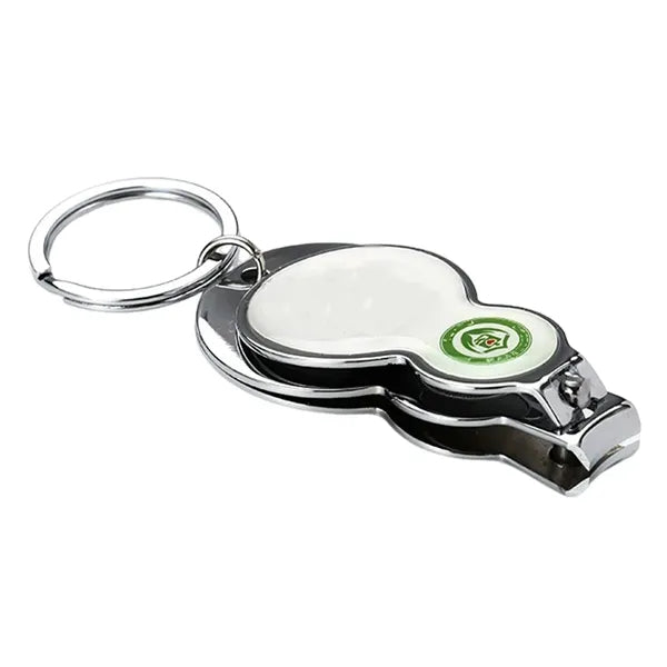 3-in-1 Gourd Shape Nail Clipper with Opener Keychain