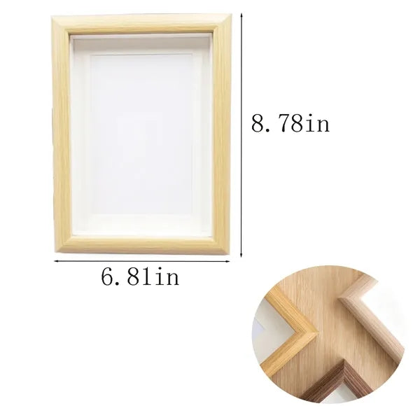 Simple Commemorative Wooden Photo Frame