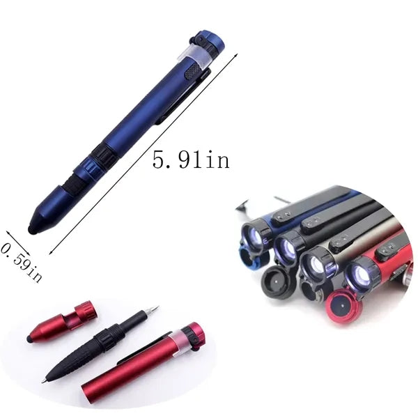 Travel Outdoor Compass Tool Multi-function Ballpoint Pen