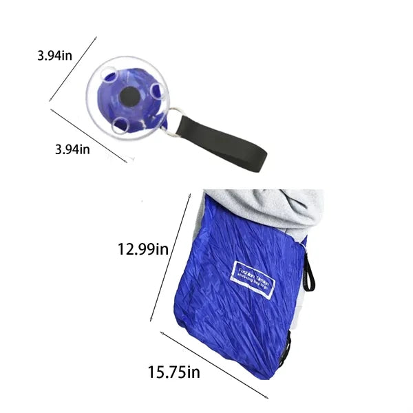 Collapsible Crossbody Foldable Tote Bag