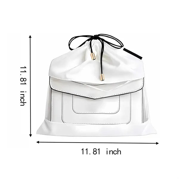 Drawstring Bags With Transparent Viewing Window