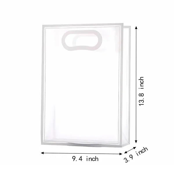 Transparent Clear Frosted Die Cut Pp Tote Bag