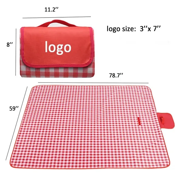 Outdoor Camping Hiking Large Moisture-Proof Picnic Blanket