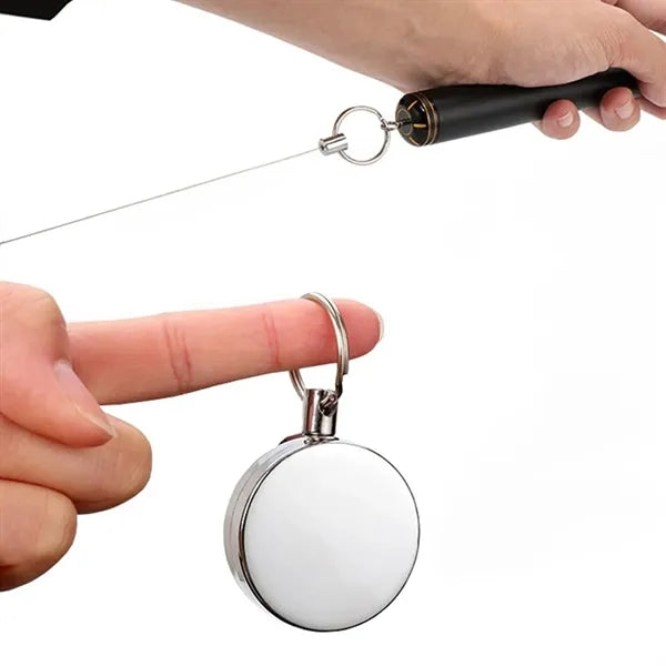 4cm Full Metal Wire Rope Retractable Buckle