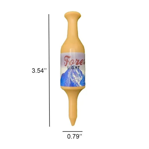 Recyclable Unbreakable Beer Bottle Golf Tees Holder
