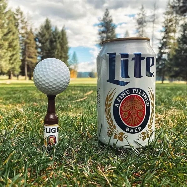 Recyclable Unbreakable Beer Bottle Golf Tees Holder