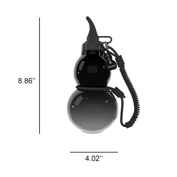 27Oz Large Capacity Portable Gourd Style Water Bottle