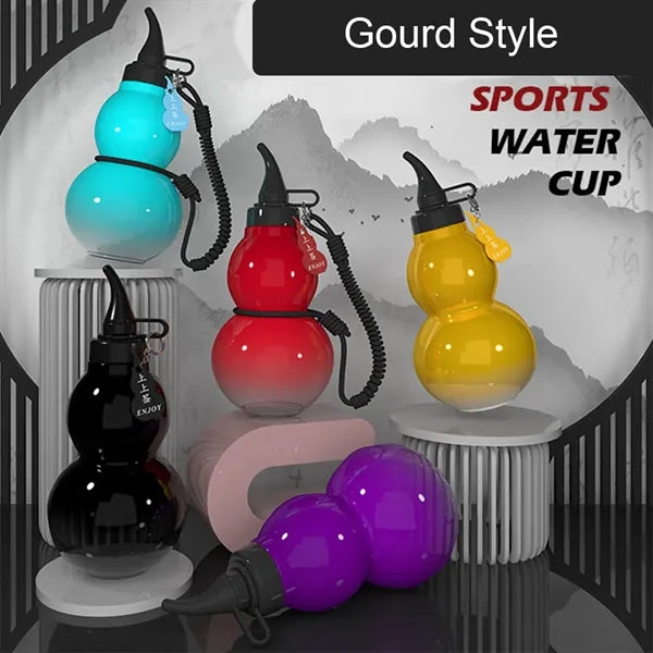 27Oz Large Capacity Portable Gourd Style Water Bottle