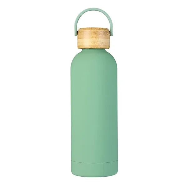 17oz Insulated Narrow Mouth Sports Flask Cola Shape with Lid