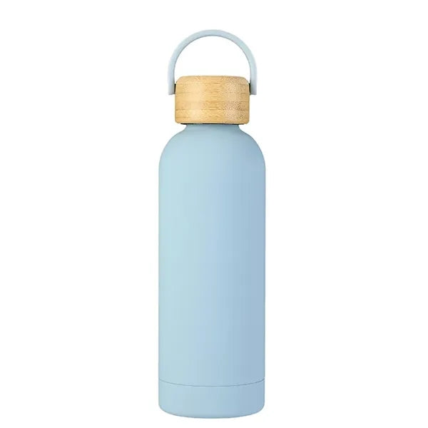 17oz Insulated Narrow Mouth Sports Flask Cola Shape with Lid