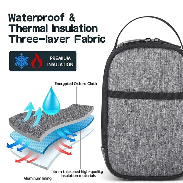 Oxford Insulated Lunch Bag