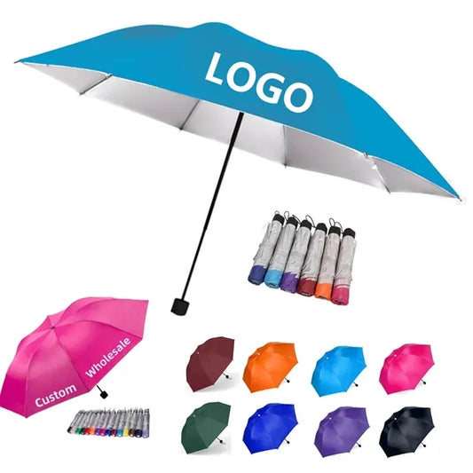 42" Arc Telescopic Folding Umbrella