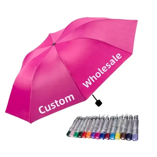42" Arc Telescopic Folding Umbrella