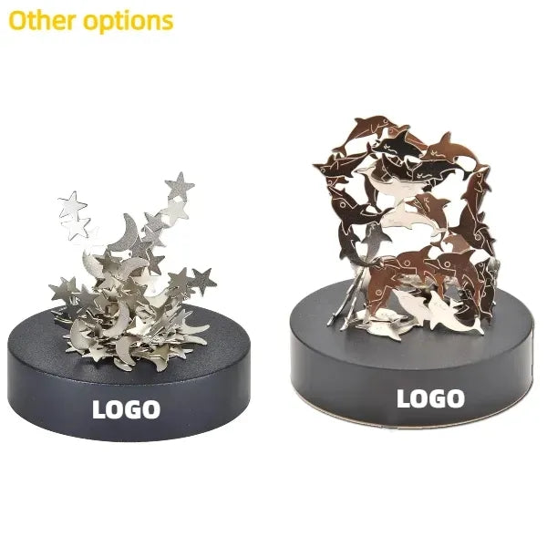 Weight Lifting Magnetic Sculpture