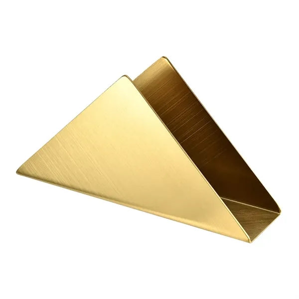 Triangular Stainless Steel Napkin Holder For Table