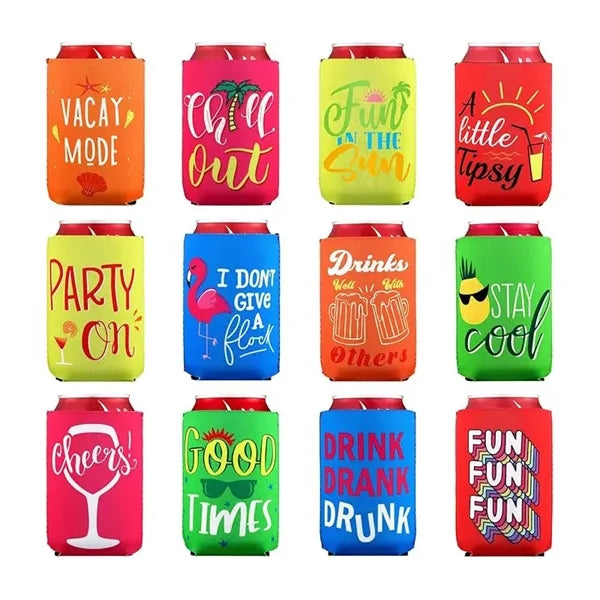 Scalloped Can Cooler Sleeve