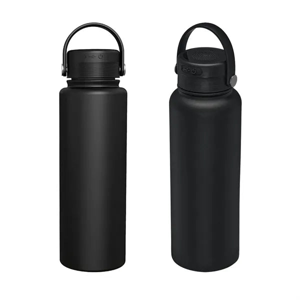 Double Wall Wireless Bluetooth Bottle, 40 oz.