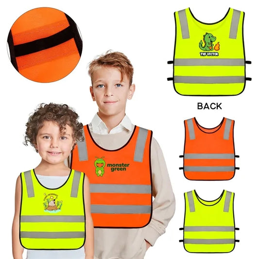 High Visibility Kids Reflective Safety Vest