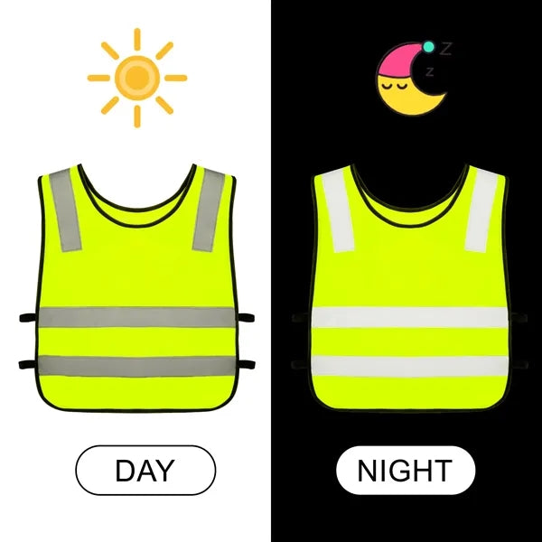 High Visibility Kids Reflective Safety Vest