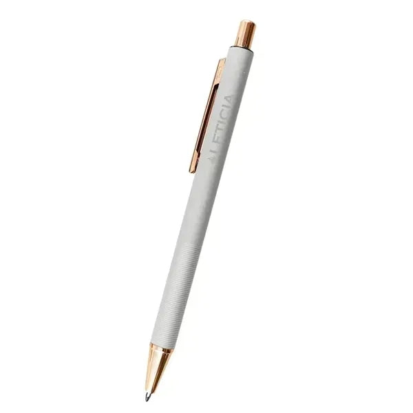 Rose golden metal ball point pen