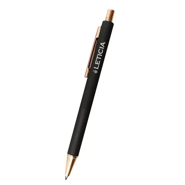 Rose golden metal ball point pen