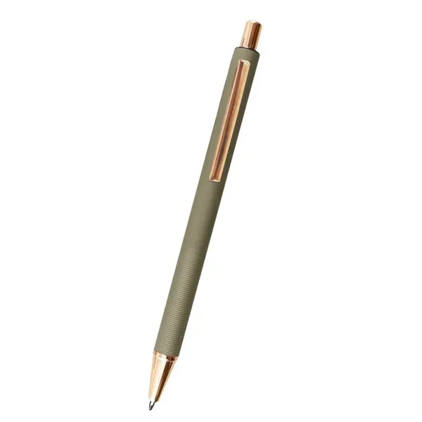 Rose golden metal ball point pen