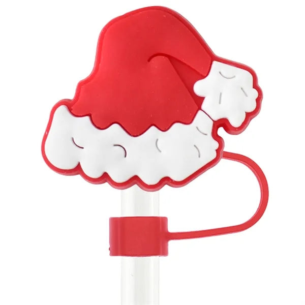 Christmas Straw Cover Cap