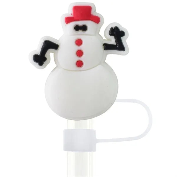 Christmas Straw Cover Cap