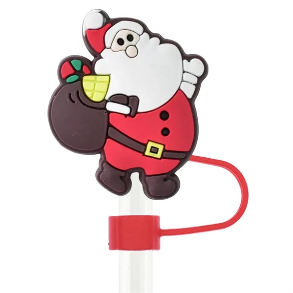 Christmas Straw Cover Cap