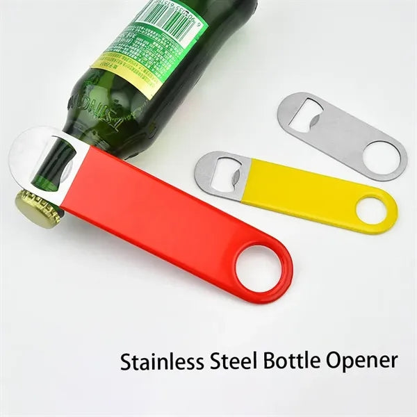 Stainless Steel Flat Bottle Opener