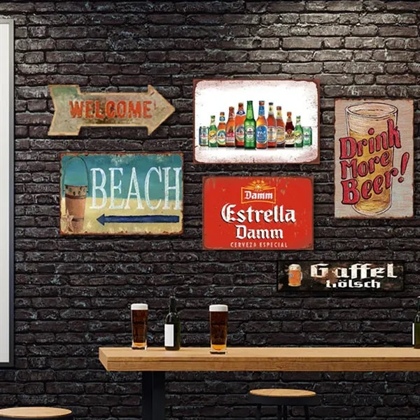 Wall Metal Art Sign Iron Hanging Pictures