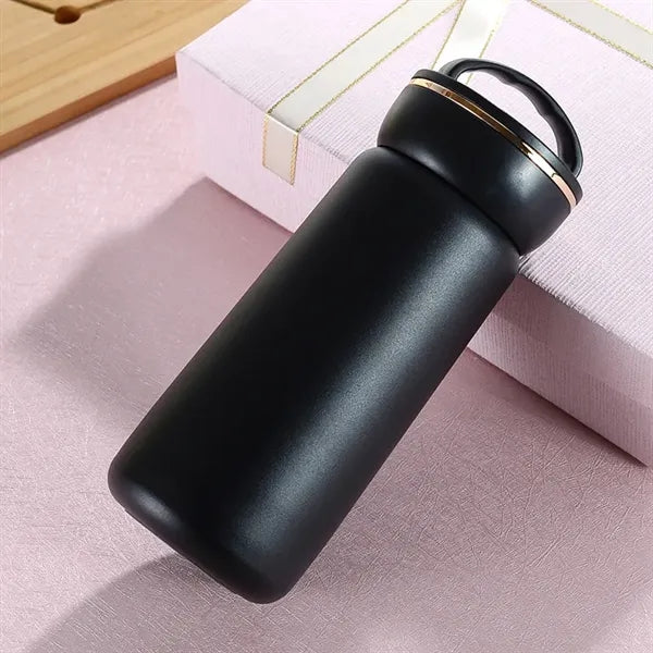 380ml Stainless Steel Insulated Flask with Handle Lid