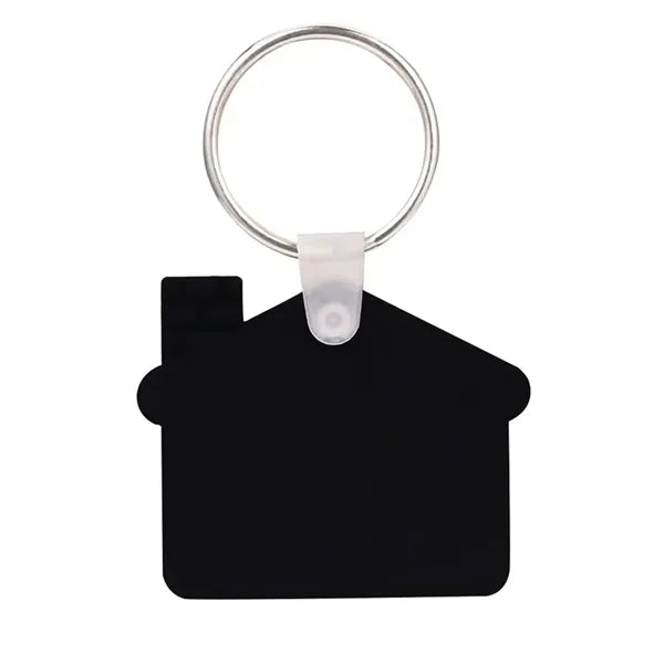 House Shaped Silicone Keychain