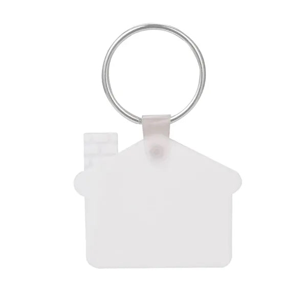 House Shaped Silicone Keychain