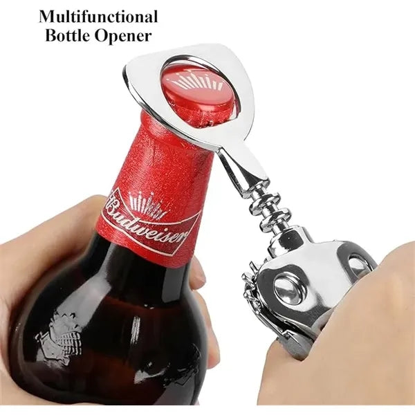 Zinc Alloy Wing Corkscrew Heavy Duty Wine Bottle Opener