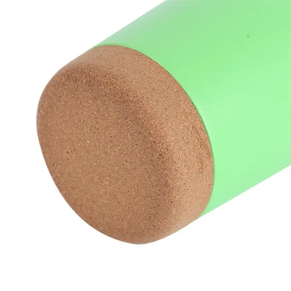 12oz Stainless Steel Mug with Cork Bottom