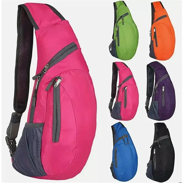 Sling Bag Foldable Crossbody Backpack Shoulder Chest Pack