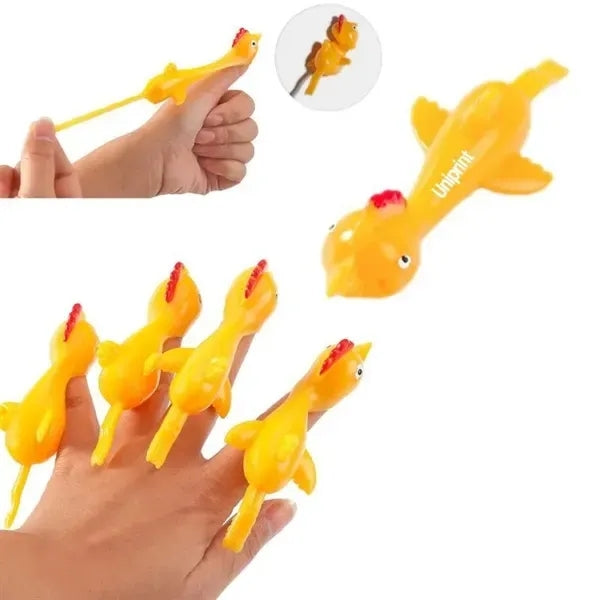 Funny Slingshot Chicken Flying Finger Toys