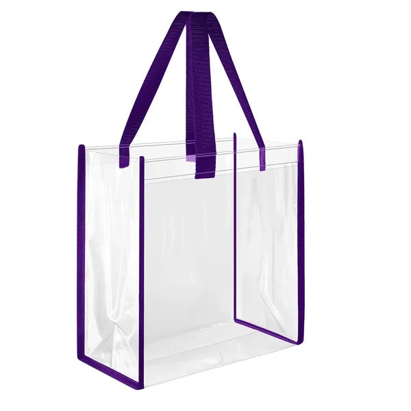 Clear PVC Tote Bag