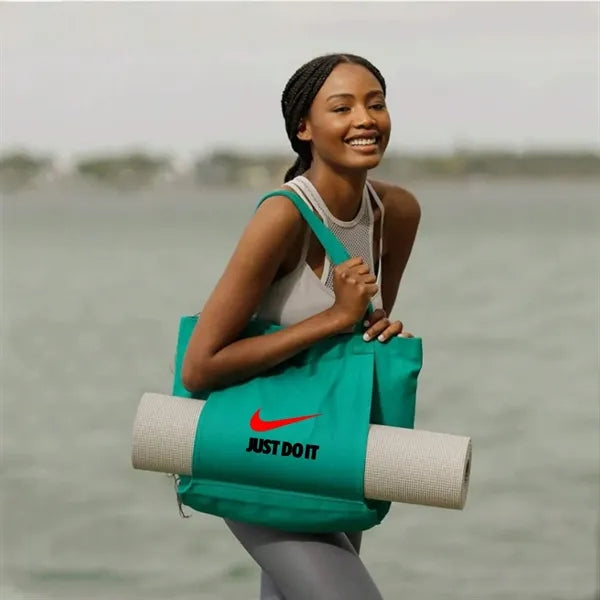 Canvas Tote Bag with Yoga Mat Carrier Sleeve