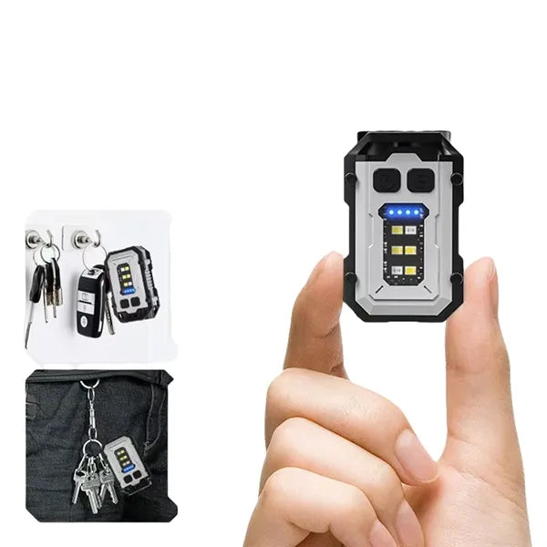 Multifunctional Key Chains Outdoor Lamp Mini Flashlight
