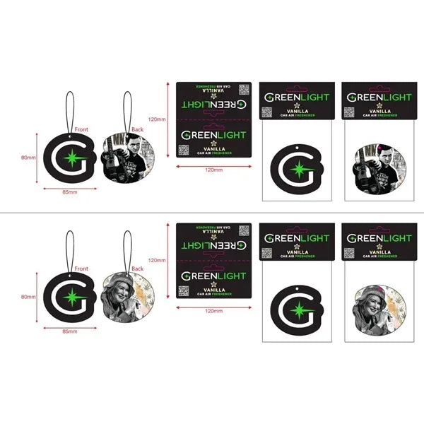 Shape Car Air Freshener (Retail Ready Packaging)